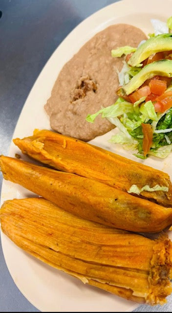 Dozen Chicken with Cheese Tamales