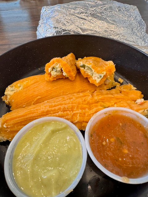 Half Dozen Jalapeno Cream Cheese Tamales